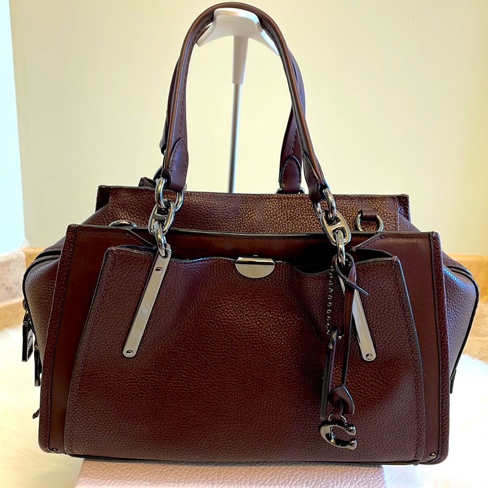 Coach Dreamer Satchel Oxblood 38551